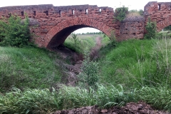 Ploschitz 2018: Eine in der Zeit von Kaiserin Maria Theresa gebaute Brücke, unter der die Ploschitzer Kinder seinerzeit mit den Enten zum Trinken gegangen sind.